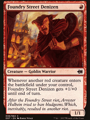 Foundry Street Denizen (Duel Decks: Merfolk vs. Goblins)