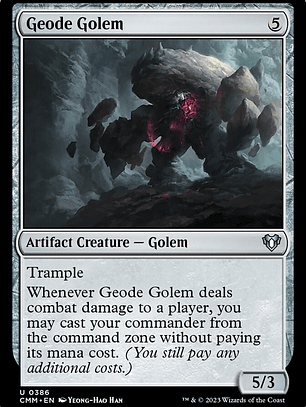 Geode Golem (Commander Masters)
