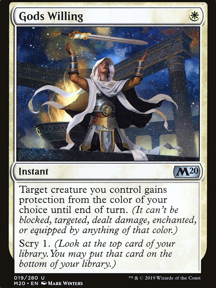 Gods Willing (Core Set 2020) 1