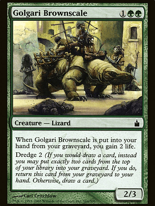 Golgari Brownscale (Ravnica: City of Guilds)