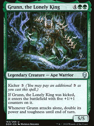 Grunn, the Lonely King (Dominaria)