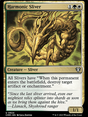 Harmonic Sliver (Commander Masters)