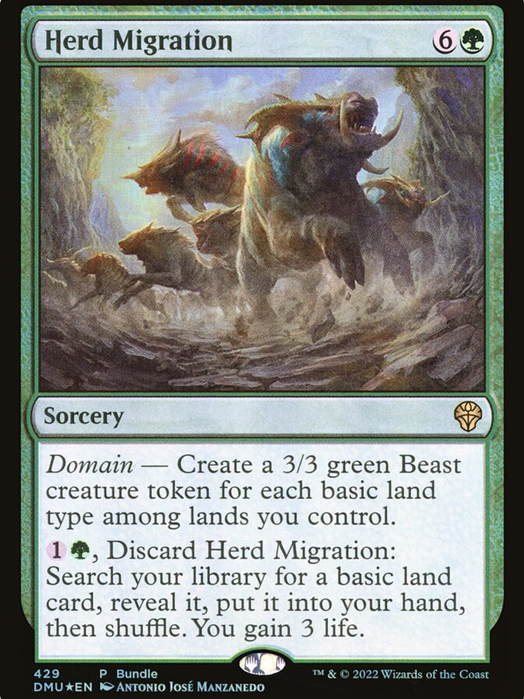 Herd Migration (Dominaria United) 1