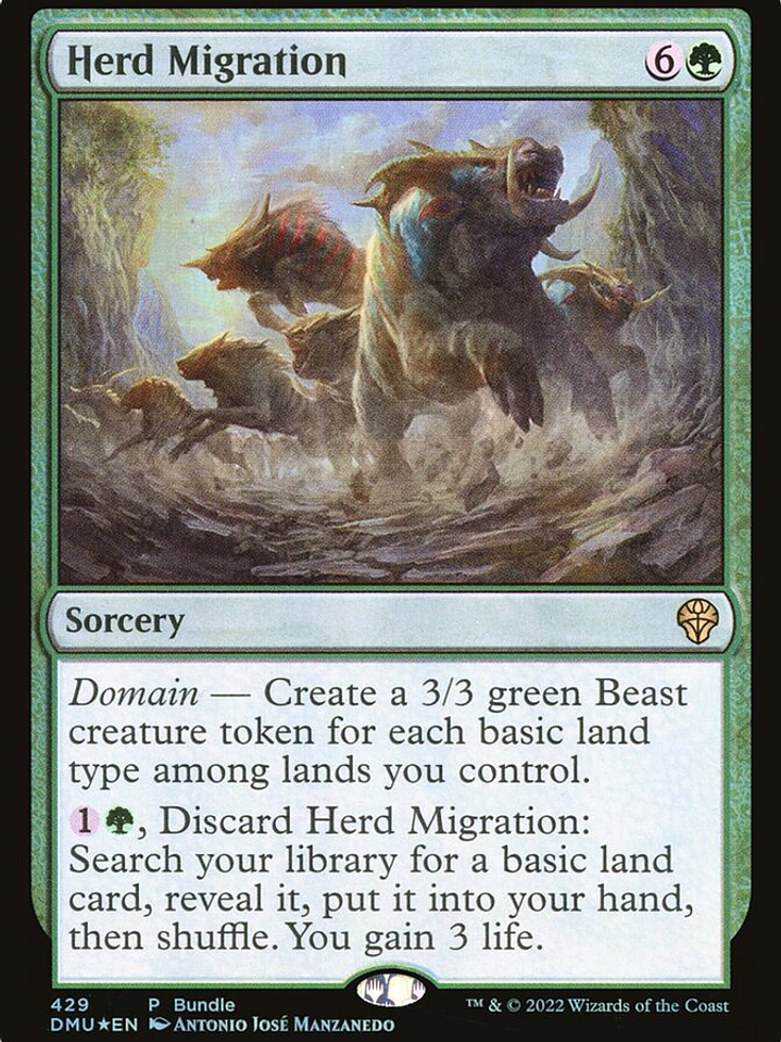 Herd Migration (Dominaria United) 1