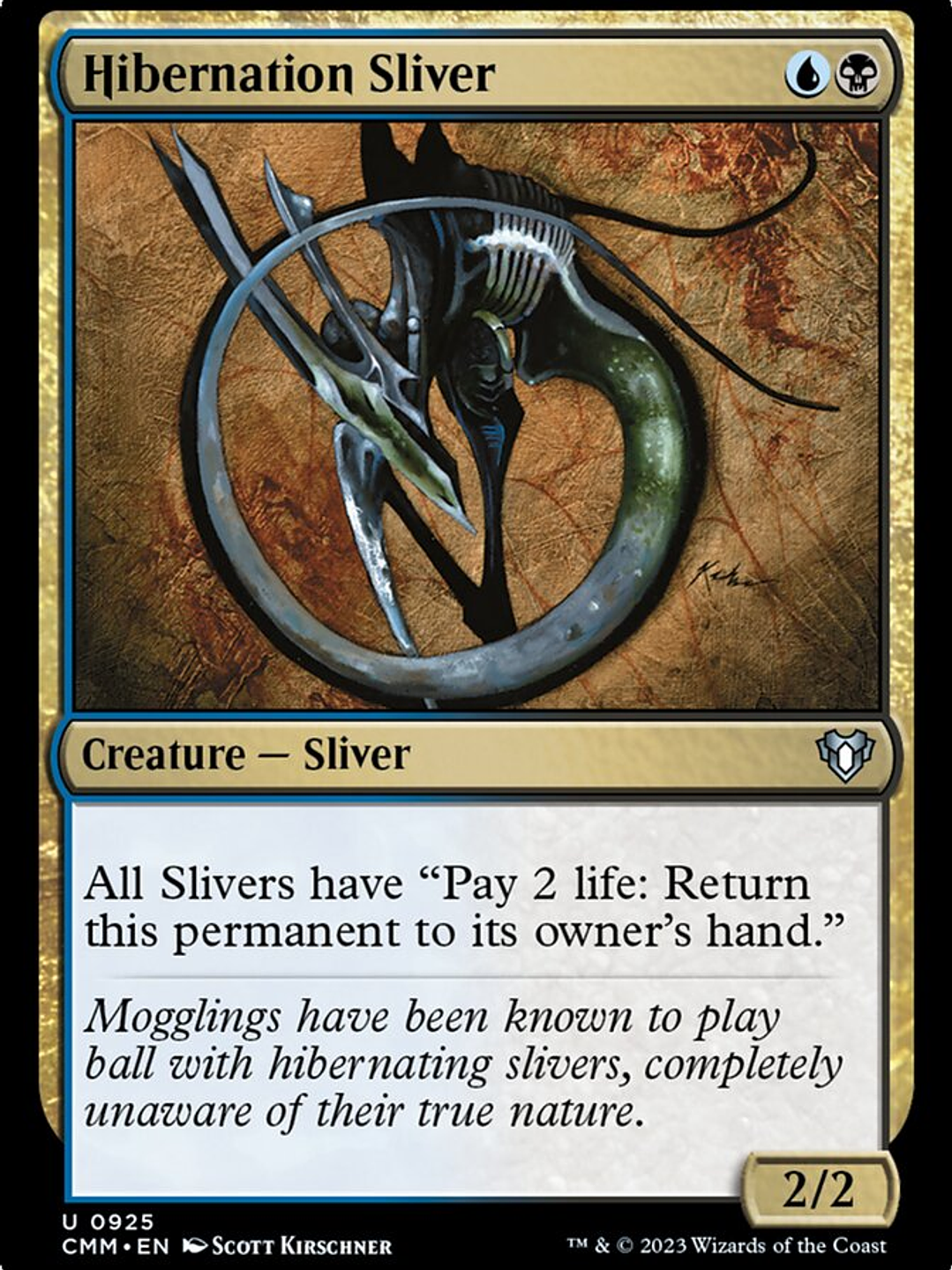 Hibernation Sliver (Commander Masters) 1