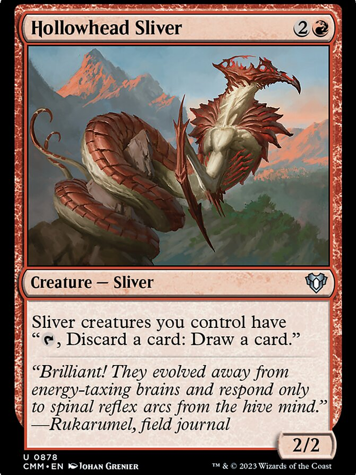 Hollowhead Sliver (Commander Masters) 1