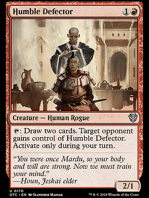 Humble Defector (Outlaws of Thunder Junction Commander)