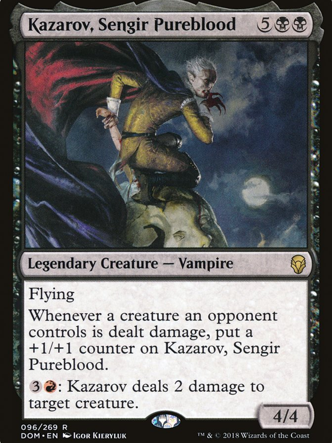 Kazarov, Sengir Pureblood (Dominaria) 1
