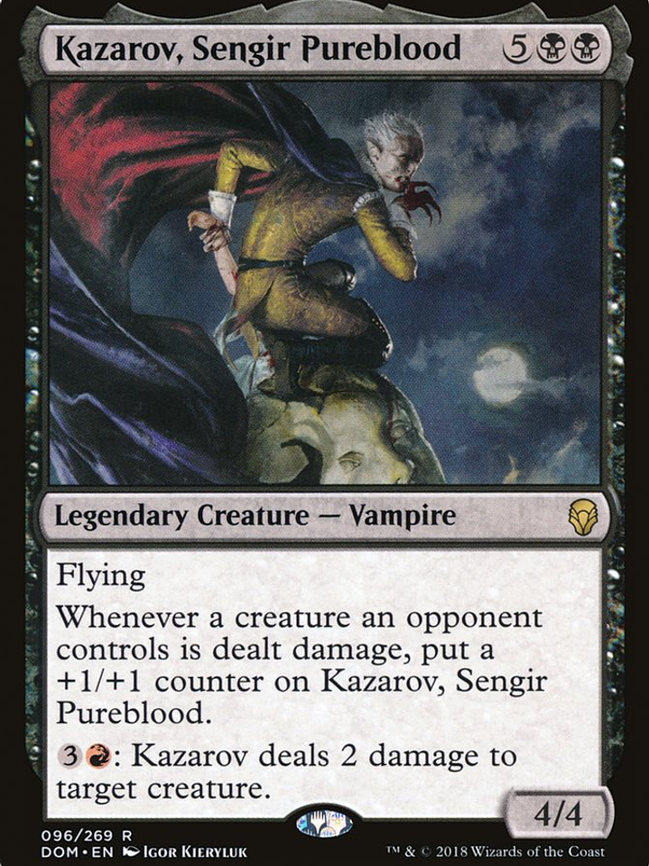 Kazarov, Sengir Pureblood (Dominaria) 1
