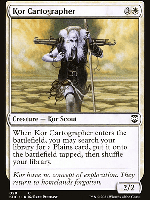 Kor Cartographer (Kaldheim Commander)
