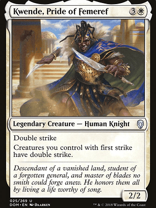 Kwende, Pride of Femeref (Dominaria)