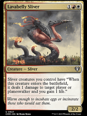 Lavabelly Sliver (Commander Masters)