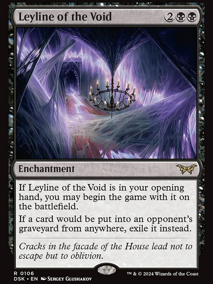 Leyline of the Void (Duskmourn: House of Horror) 1