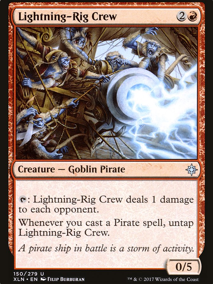 Lightning-Rig Crew (Ixalan) 1