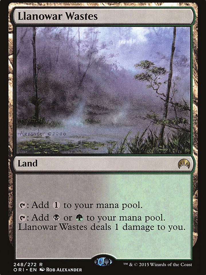 Llanowar Wastes (Magic Origins) 1