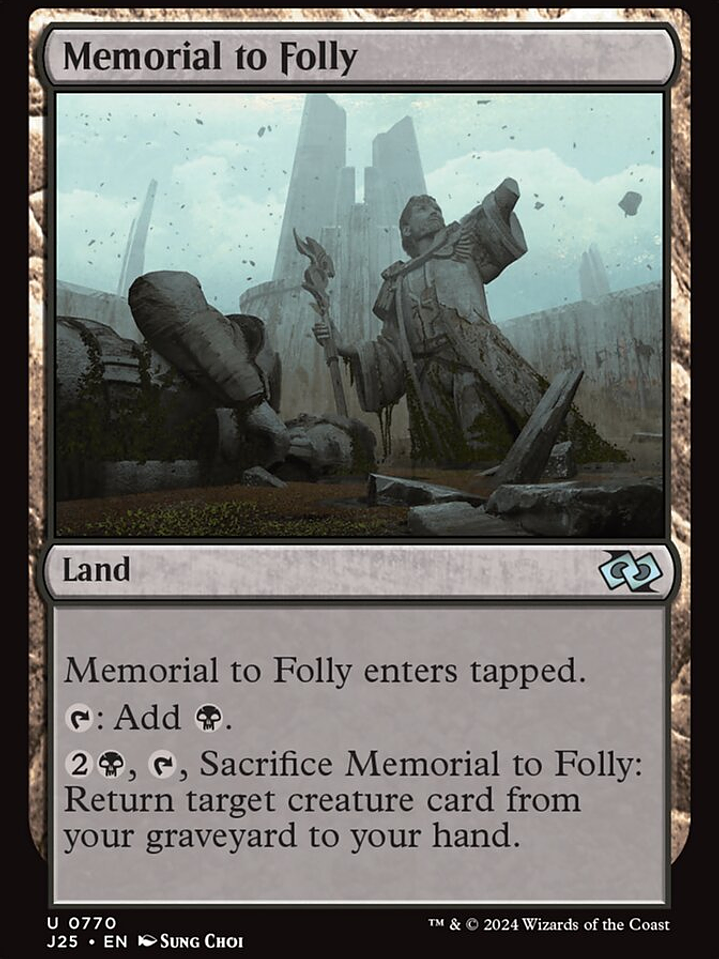 Memorial to Folly (Foundations Jumpstart) 1