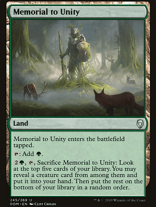 Memorial to Unity (Dominaria)