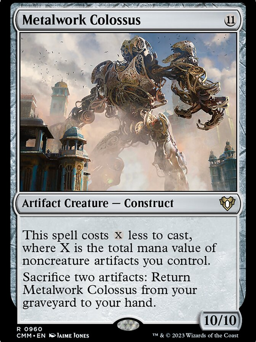 Metalwork Colossus (Commander Masters) 1
