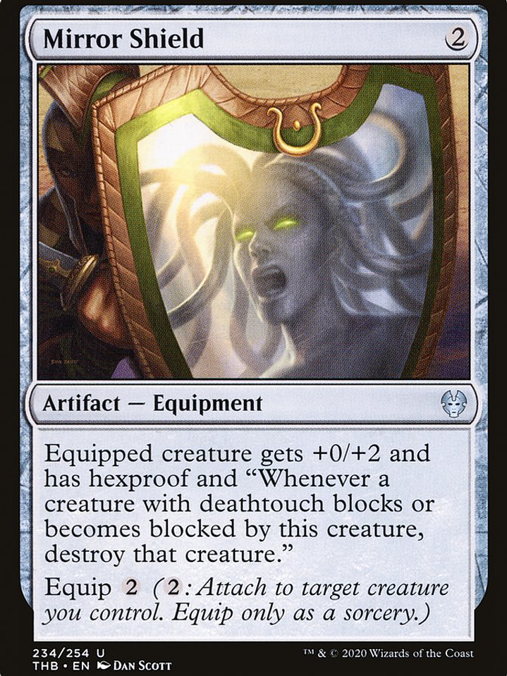 Mirror Shield (Theros Beyond Death) 1