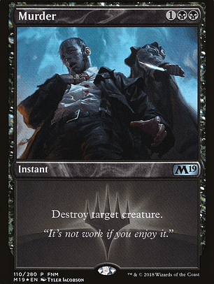 Murder (Core Set 2019 Promos)