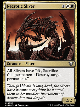 Necrotic Sliver (Commander Masters)