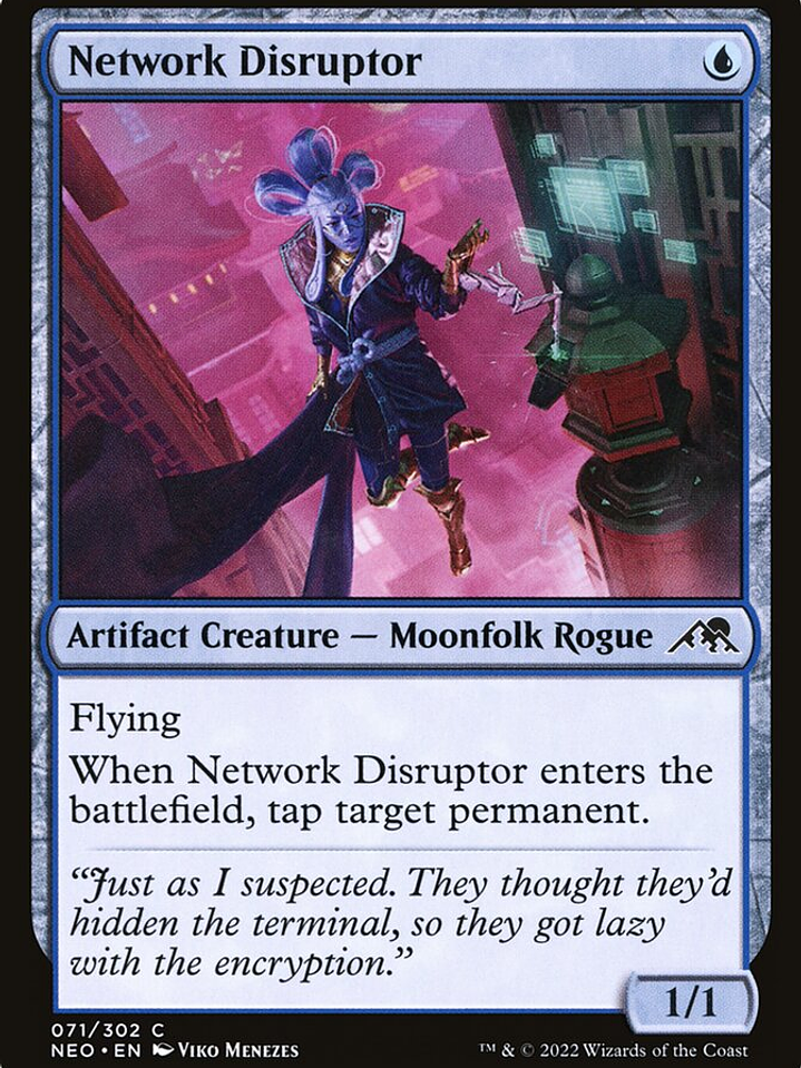 Network Disruptor (Kamigawa: Neon Dynasty) 1