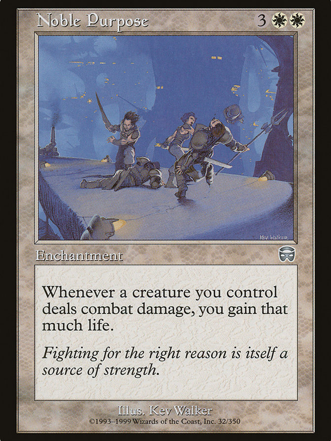 Noble Purpose (Mercadian Masques) 1