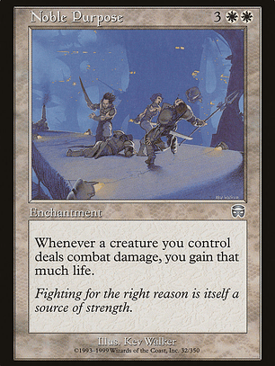 Noble Purpose (Mercadian Masques)