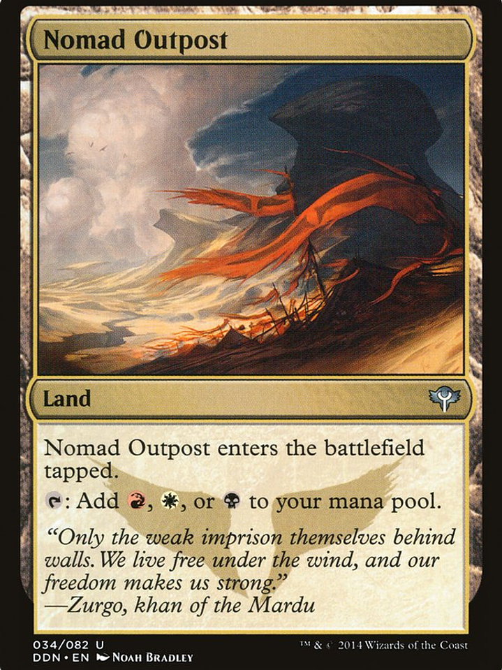 Nomad Outpost (Duel Decks: Speed vs. Cunning) 1