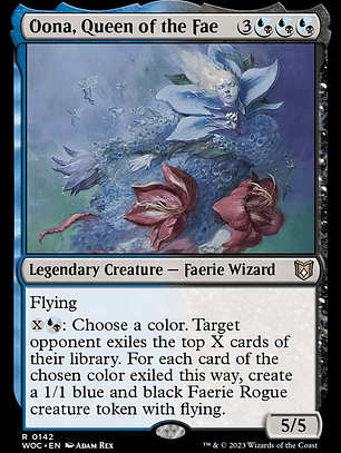 Oona, Queen of the Fae (Wilds of Eldraine Commander)