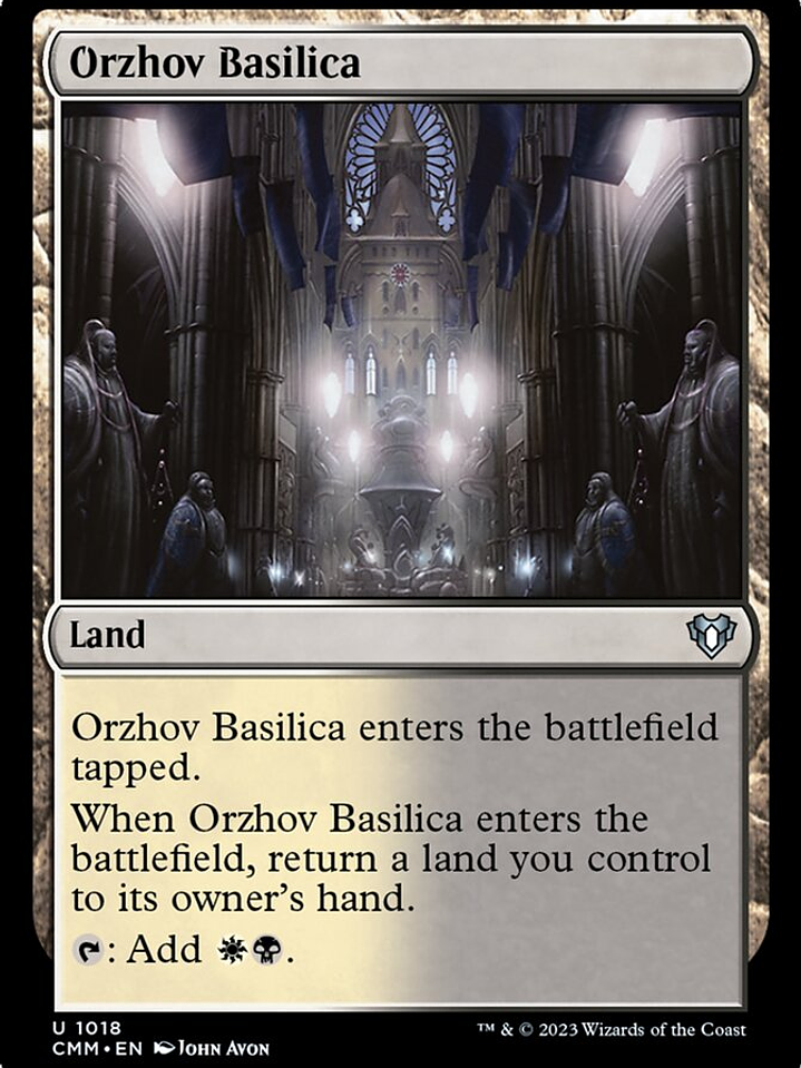 Orzhov Basilica (Commander Masters) 1