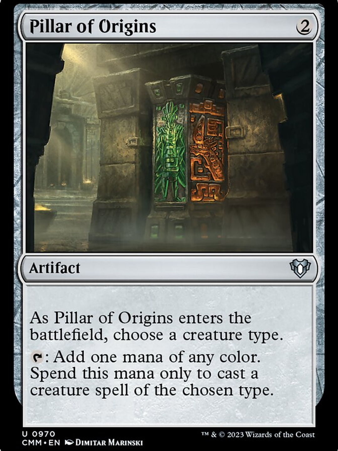 Pillar of Origins (Commander Masters) 1