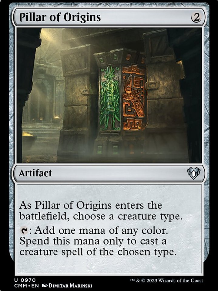 Pillar of Origins (Commander Masters) 1