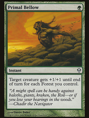 Primal Bellow (Zendikar)