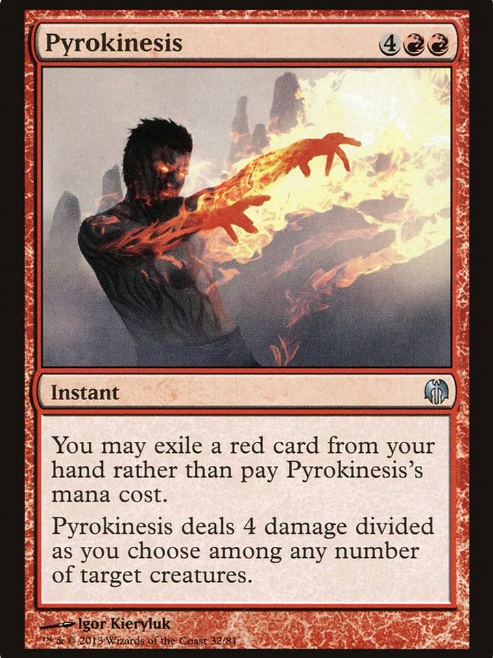 Pyrokinesis (Duel Decks: Heroes vs. Monsters) 1