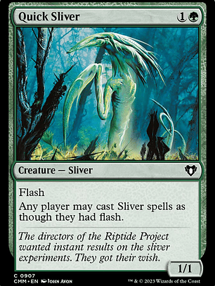 Quick Sliver (Commander Masters)