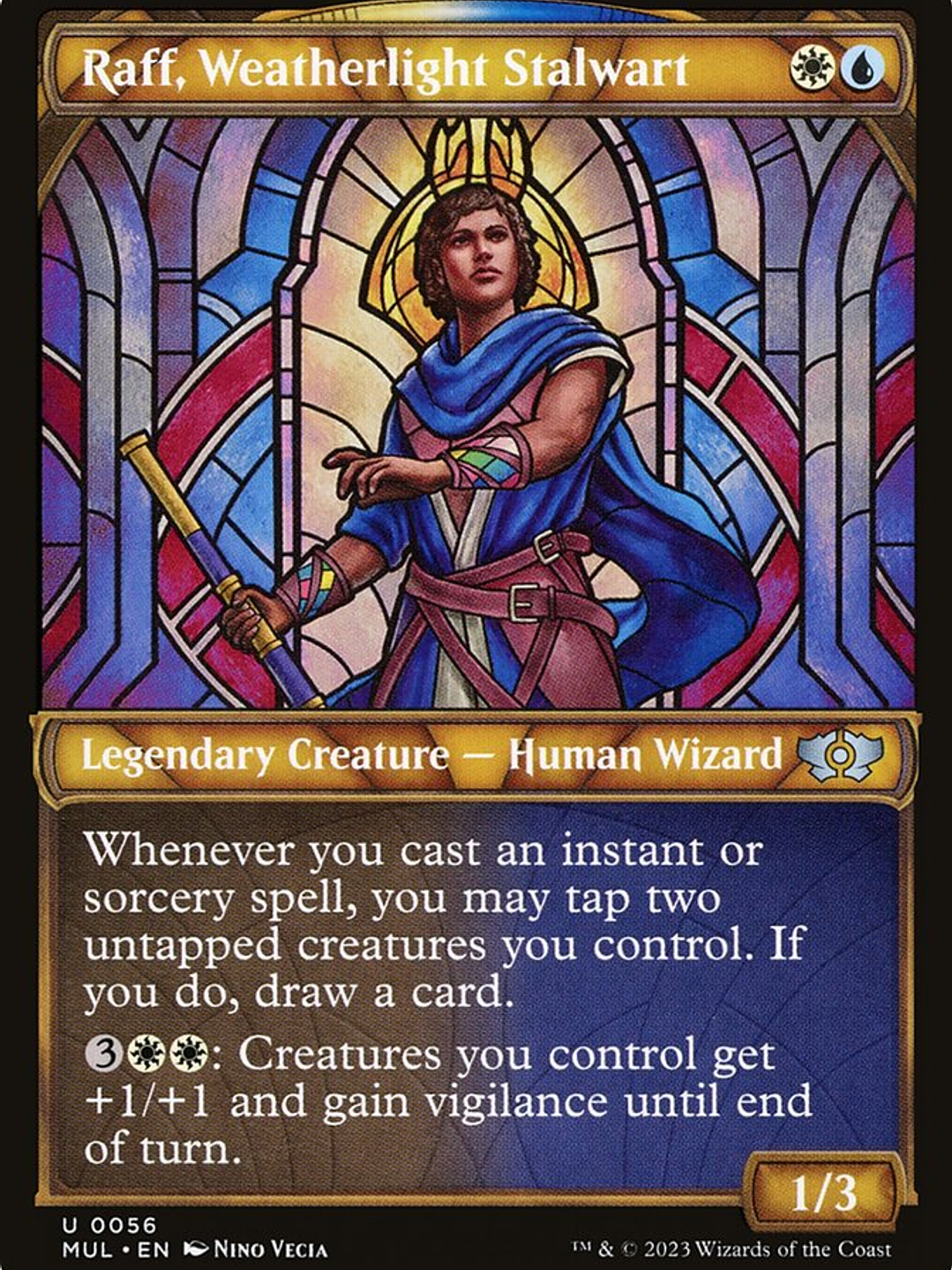 Raff, Weatherlight Stalwart (Multiverse Legends) 1