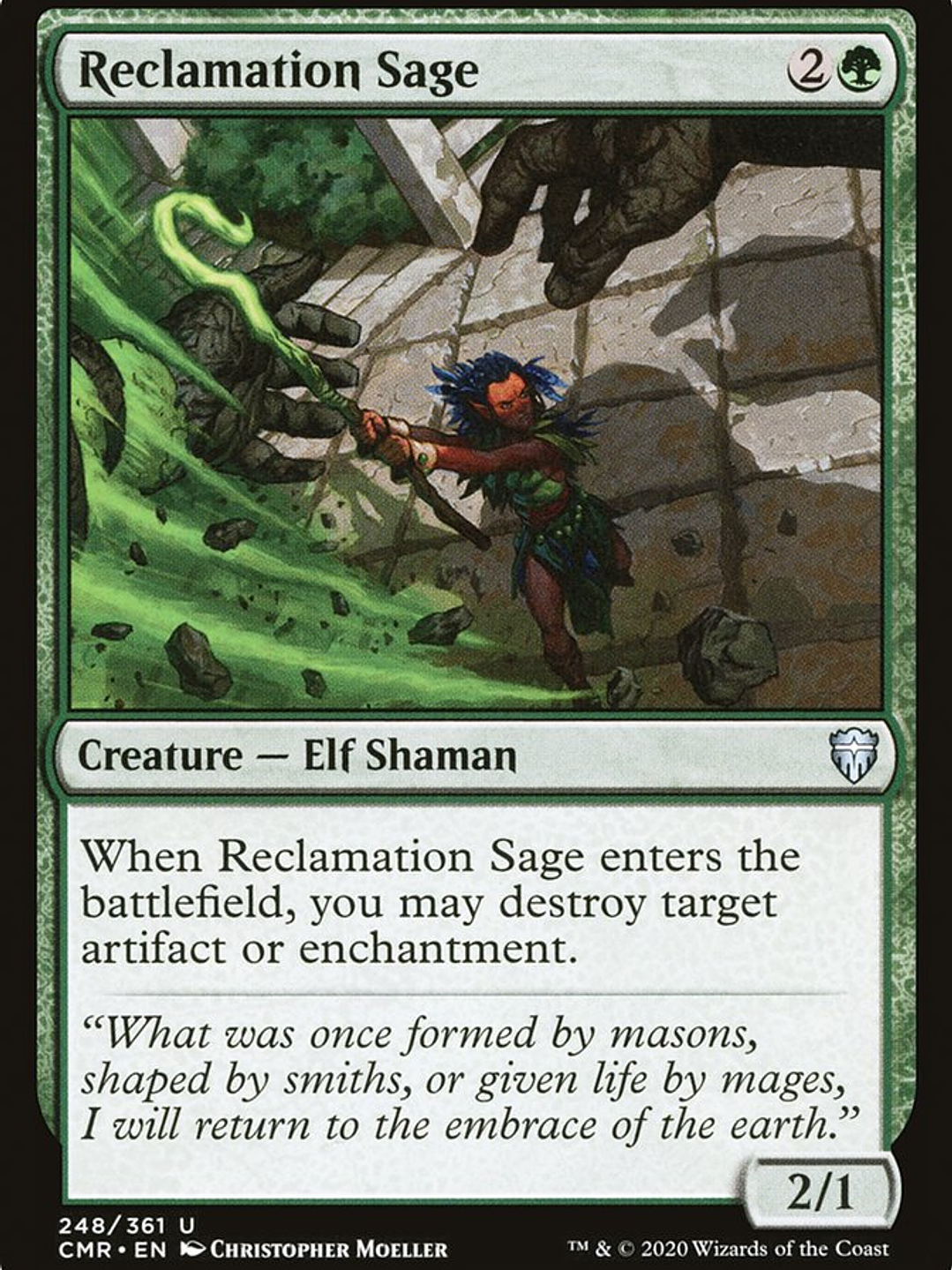 Reclamation Sage (Commander Legends) 1