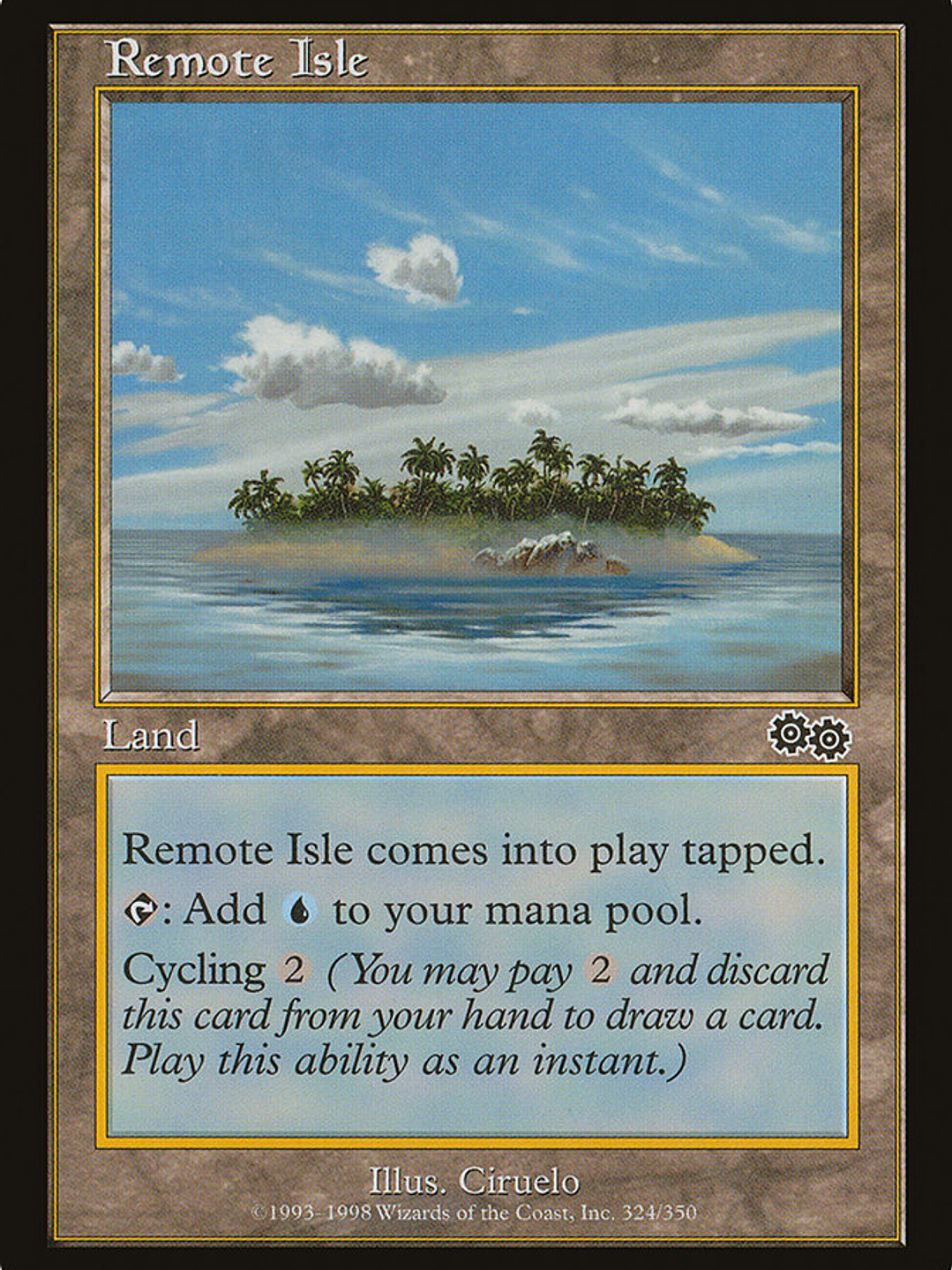 Remote Isle (Urza's Saga) 1