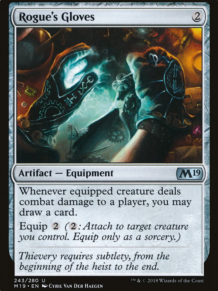 Rogue's Gloves (Core Set 2019) 1