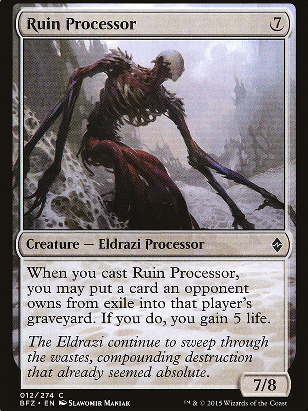 Ruin Processor (Battle for Zendikar) 1