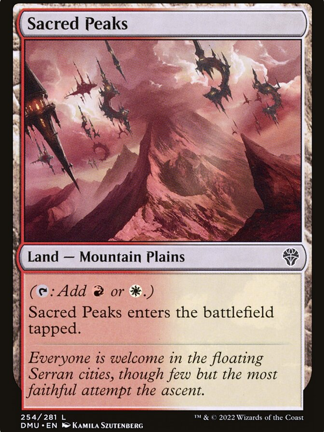 Sacred Peaks (Dominaria United) 1