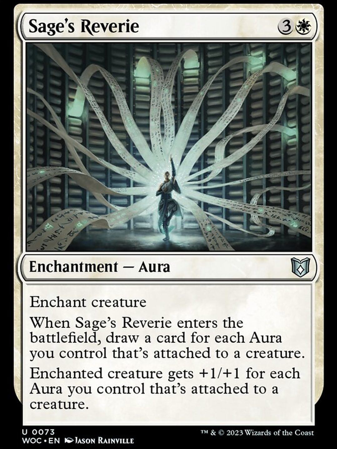Sage's Reverie (Wilds of Eldraine Commander) 1