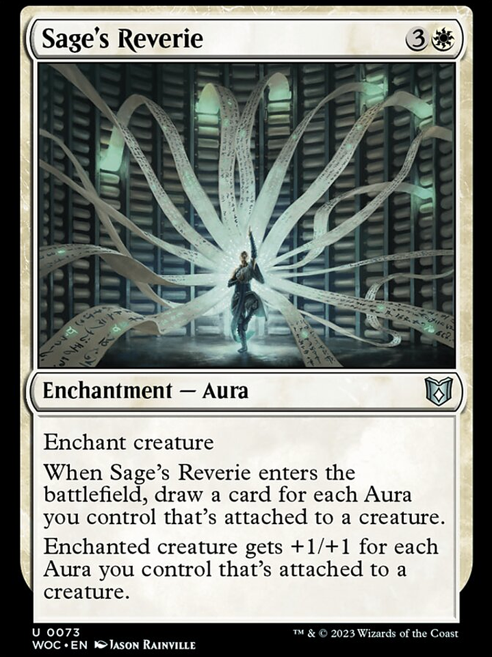 Sage's Reverie (Wilds of Eldraine Commander) 1