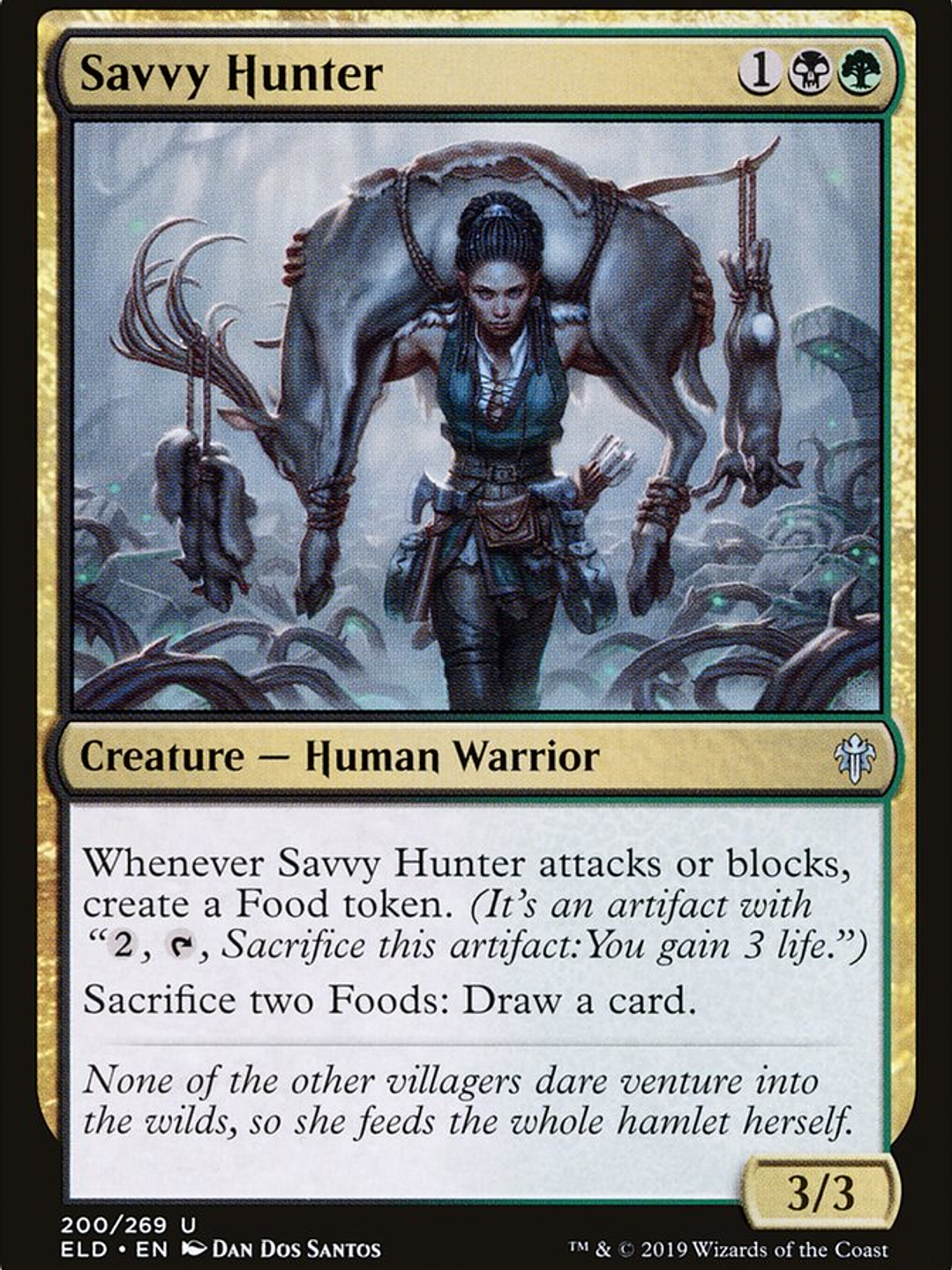 Savvy Hunter (Throne of Eldraine) 1