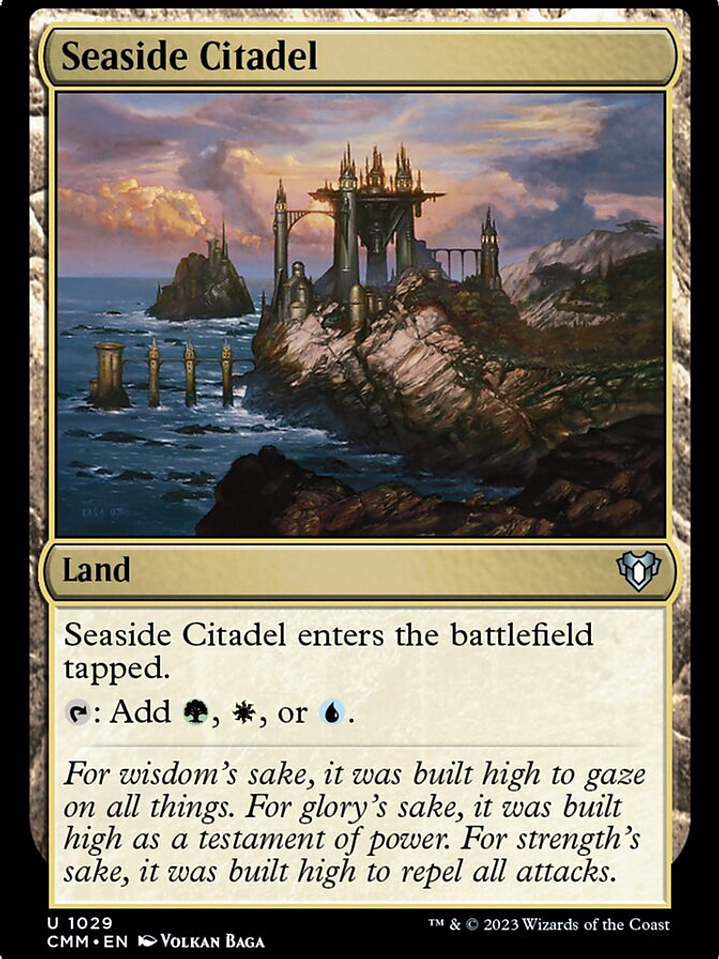 Seaside Citadel (Commander Masters) 1