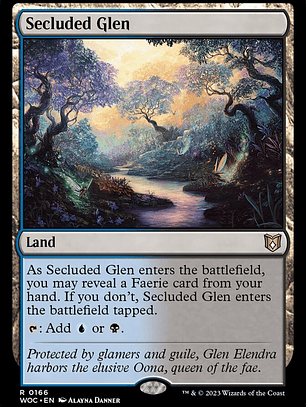 Secluded Glen (Wilds of Eldraine Commander)