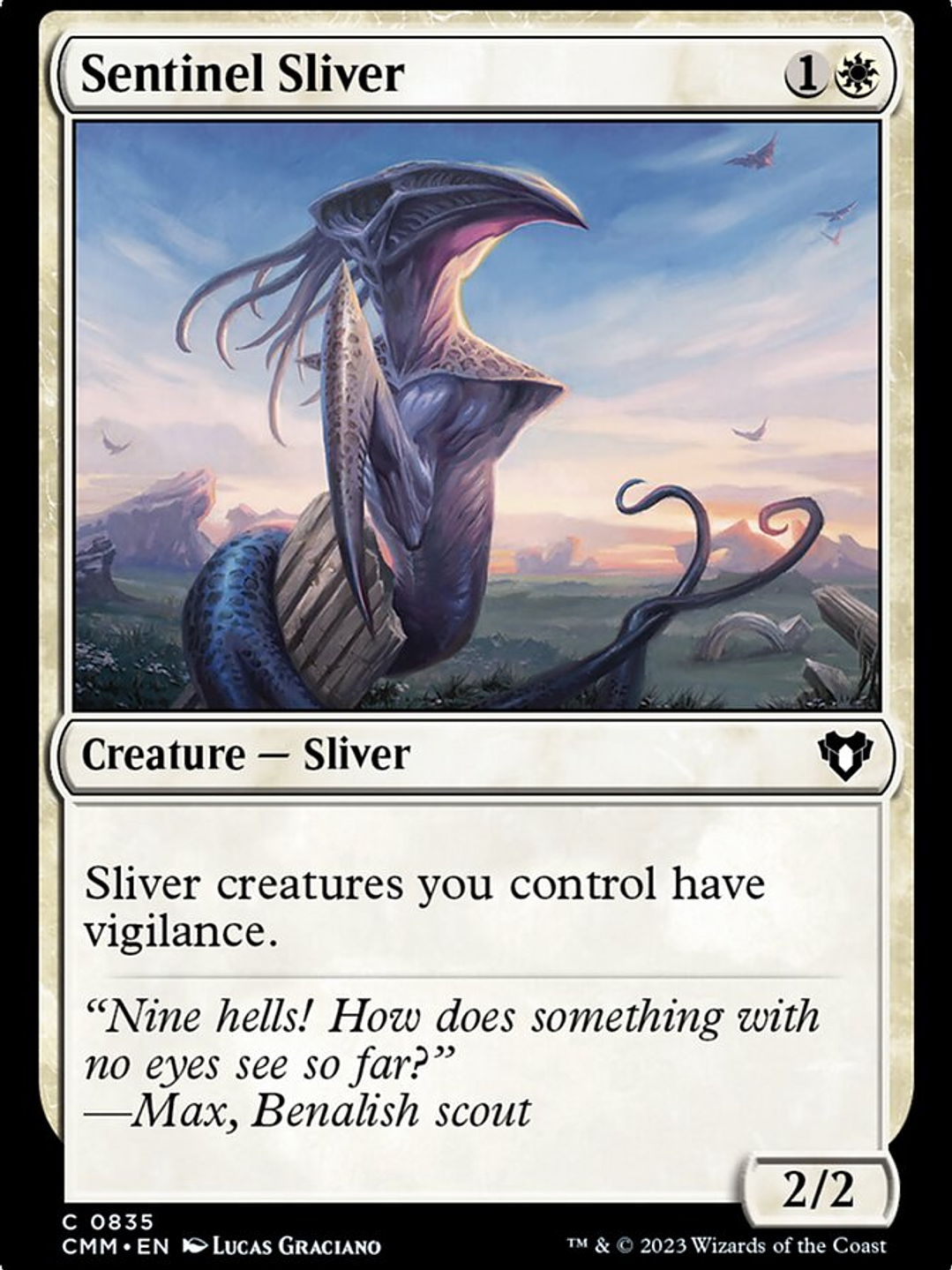 Sentinel Sliver (Commander Masters) 1