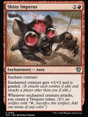 Shiny Impetus (Outlaws of Thunder Junction Commander)