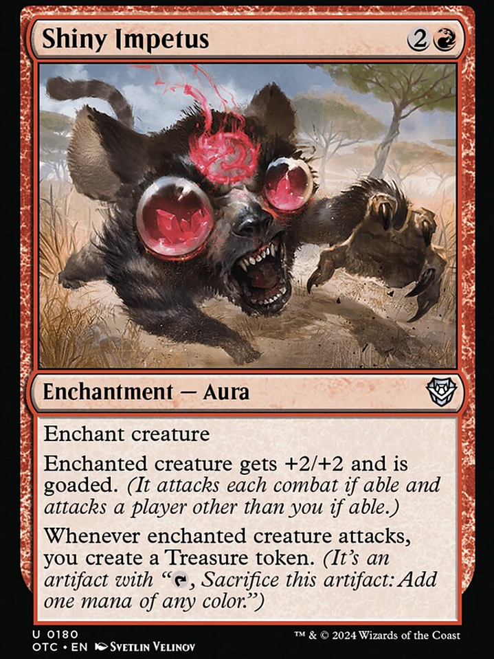 Shiny Impetus (Outlaws of Thunder Junction Commander) 1